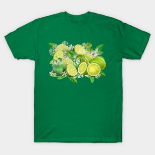 Exotic Musk Limes & Basil from Bangkok T-Shirt